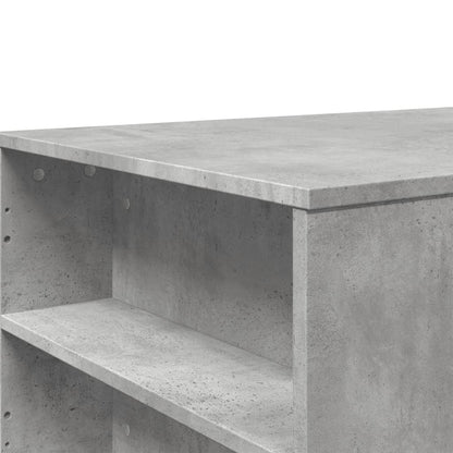 Coffee Table Concrete Grey 102x55x42 cm Engineered Wood