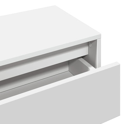 White 4-Piece Hallway Furniture Set in Engineered Wood