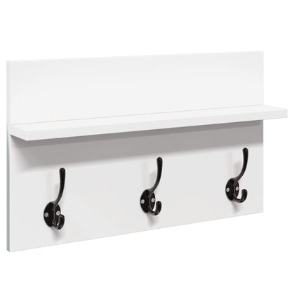 White 4-Piece Hallway Furniture Set in Engineered Wood