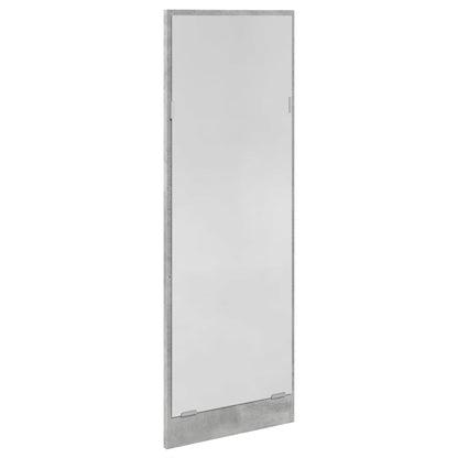 4-Piece Hallway Furniture Set in Concrete Grey Engineered Wood