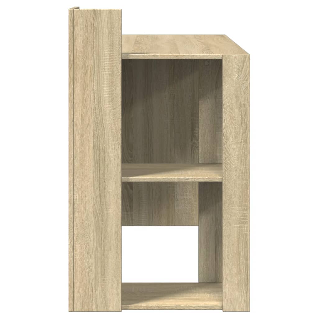 Sonoma Oak Engineered Wood Office Desk - 103.5x56.5x94 cm