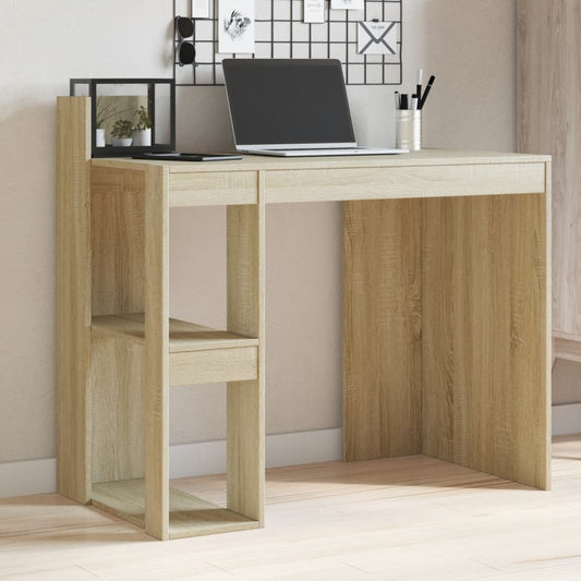 Sonoma Oak Engineered Wood Office Desk - 103.5x56.5x94 cm