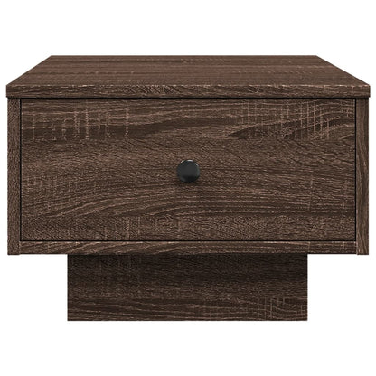 Coffee Table Brown oak 60x45x31 cm Engineered Wood