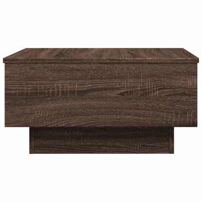Coffee Table Brown oak 60x45x31 cm Engineered Wood