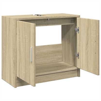 Sonoma Oak Sink Cabinet 63x29x55 cm - Engineered Wood