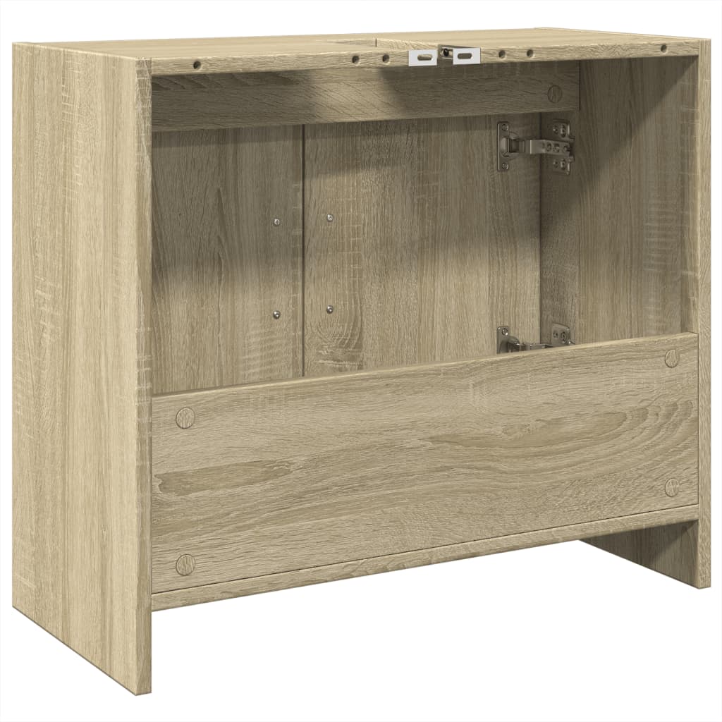 Sonoma Oak Sink Cabinet 63x29x55 cm - Engineered Wood