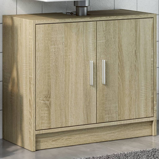Sonoma Oak Sink Cabinet 63x29x55 cm - Engineered Wood