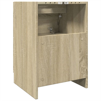 Sonoma Oak Sink Cabinet 40x37x59 cm - Durable Engineered Wood