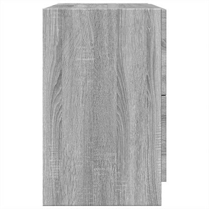 Grey Sonoma Sink Cabinet 59x37x59 cm - Engineered Wood