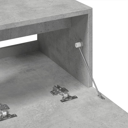 Concrete Grey Sink Cabinet 78x37x59 cm - Engineered Wood Quality