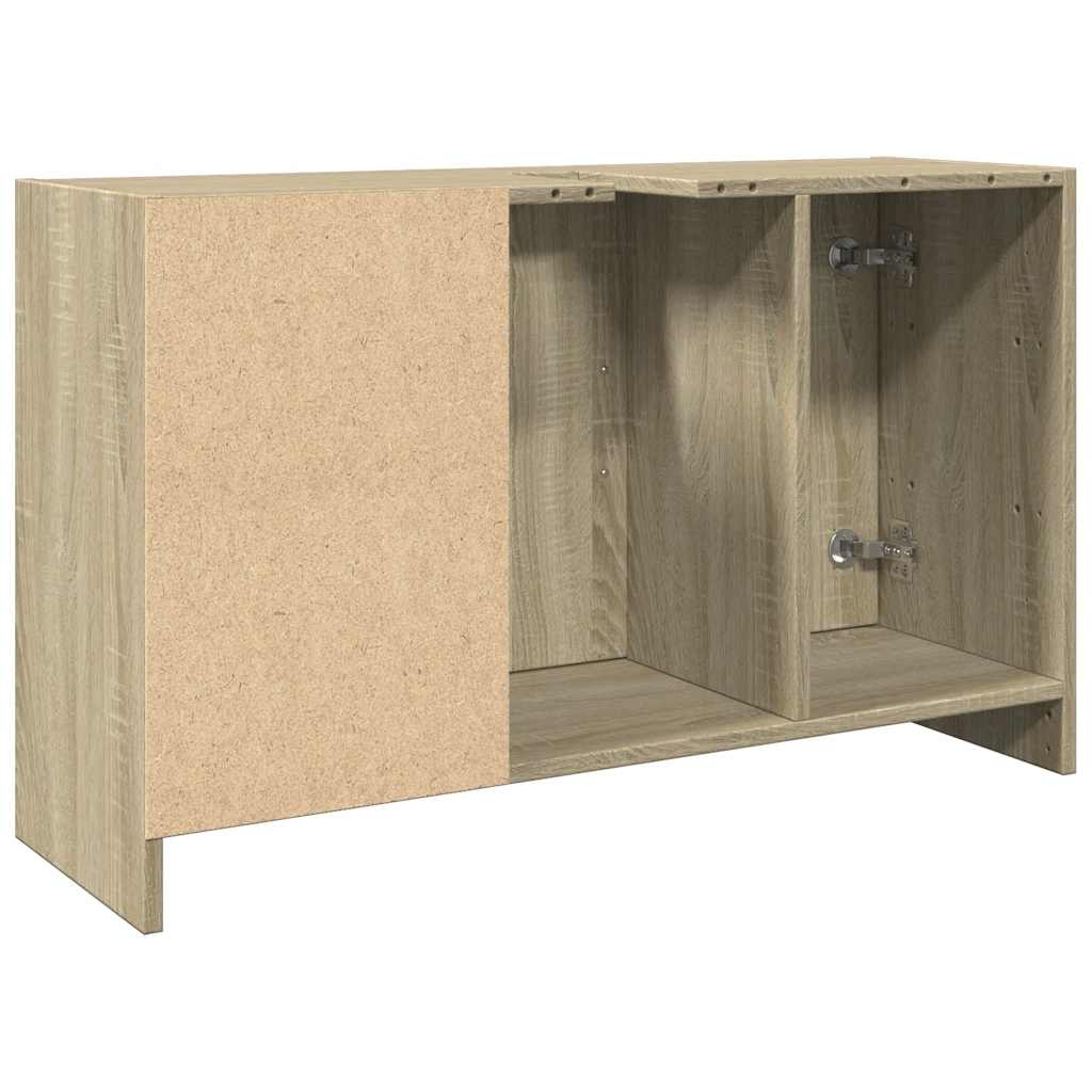 Sonoma Oak Sink Cabinet 90x29x55 cm - Stylish Engineered Wood
