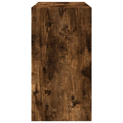 Smoked Oak Sink Cabinet 63x29x55 cm | Engineered Wood Finish