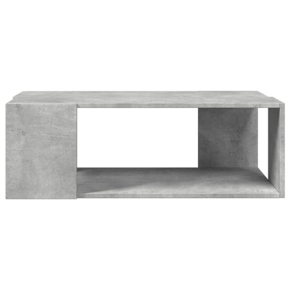 Coffee Table Concrete Grey 89.5x48x30 cm Engineered Wood