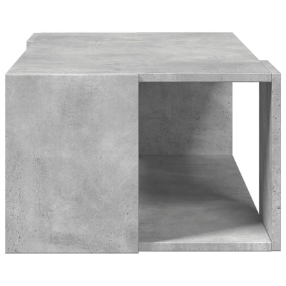 Coffee Table Concrete Grey 89.5x48x30 cm Engineered Wood