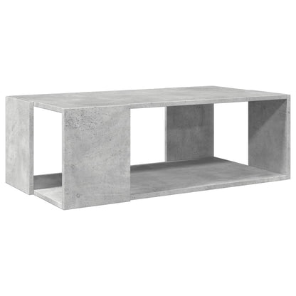 Coffee Table Concrete Grey 89.5x48x30 cm Engineered Wood
