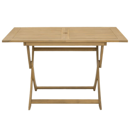 5 Piece Garden Dining Set Solid Wood Acacia