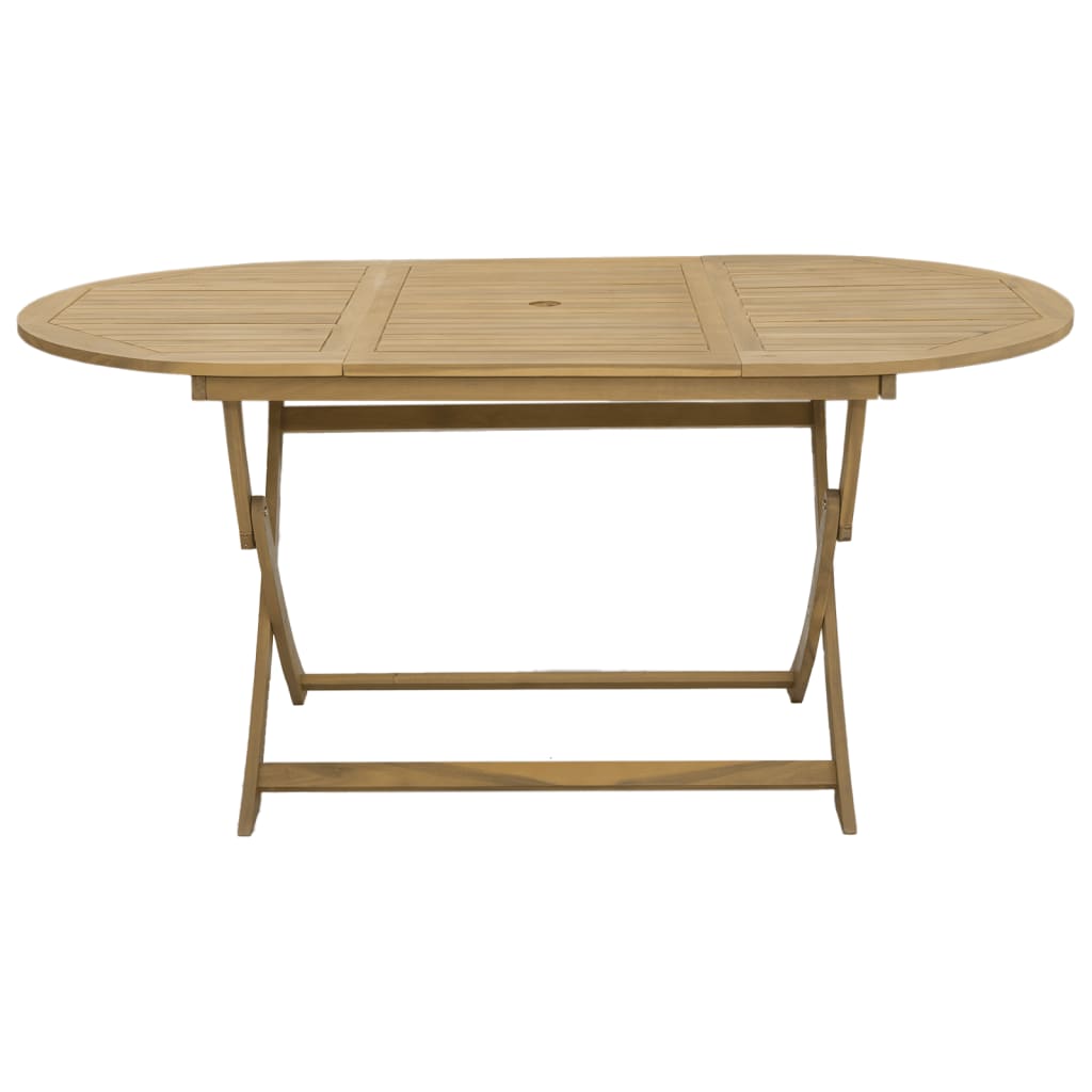 9 Piece Garden Dining Set Solid Wood Acacia