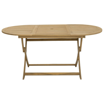 9 Piece Garden Dining Set Solid Wood Acacia