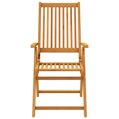 7 Piece Garden Dining Set Solid Wood Acacia