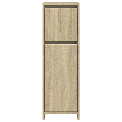 Sonoma Oak Bathroom Cabinet 30x30x95 cm - Engineered Wood