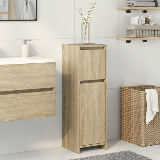 Sonoma Oak Bathroom Cabinet 30x30x95 cm - Engineered Wood