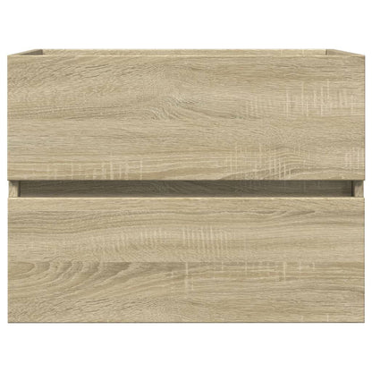 Modern Sonoma Oak Sink Cabinet, Engineered Wood, 60x38.5x45 cm