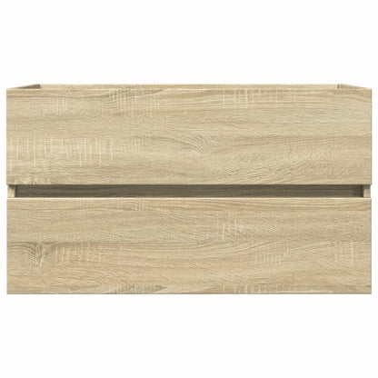 Sonoma Oak Sink Cabinet, 80x38.5x45 cm, Engineered Wood