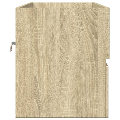 Sonoma Oak Sink Cabinet, 80x38.5x45 cm, Engineered Wood