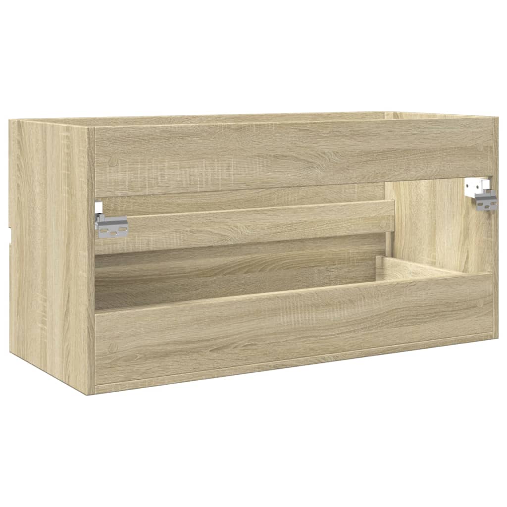 Sonoma Oak Sink Cabinet 90x38.5x45 cm - Engineered Wood