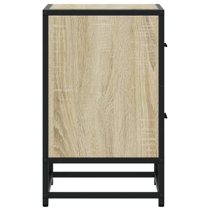 Sonoma Oak Bedside Cabinet - 40x31x50 cm Engineered Wood