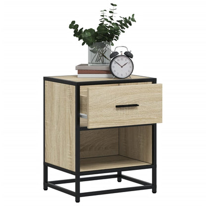 Sonoma Oak Bedside Cabinet - 40x31x50 cm, Engineered Wood