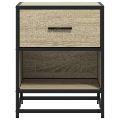 Sonoma Oak Bedside Cabinet - 40x31x50 cm, Engineered Wood