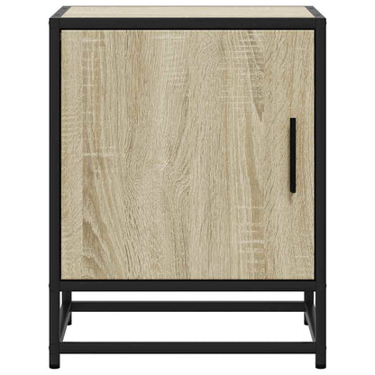 Sonoma Oak Bedside Cabinets, 2 Pcs, 40x31x50 cm, Engineered Wood