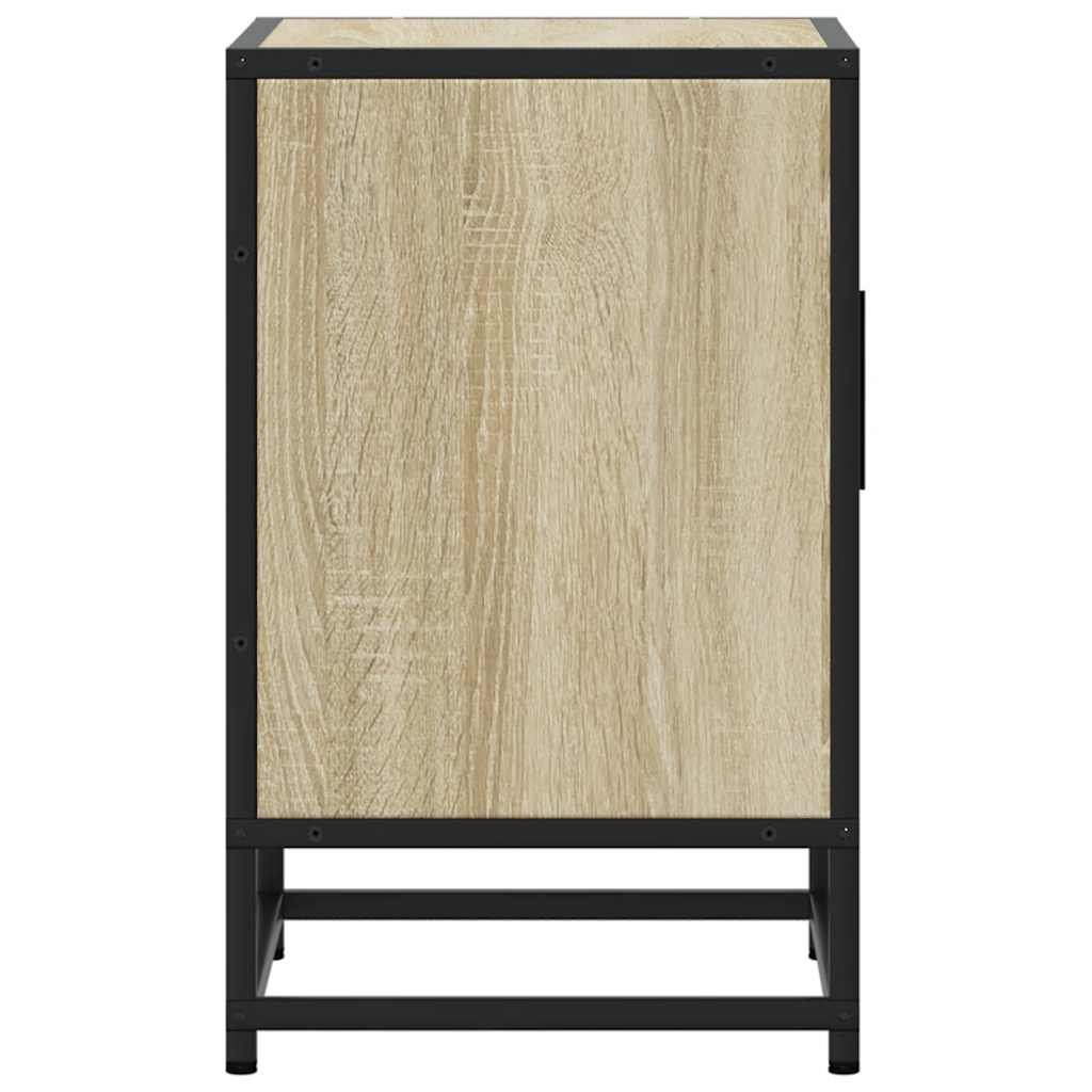 Sonoma Oak Bedside Cabinets, 2 Pcs, 40x31x50 cm, Engineered Wood