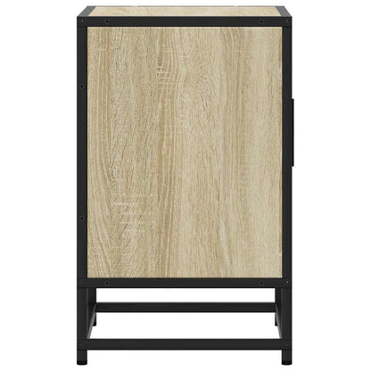 Sonoma Oak Bedside Cabinets, 2 Pcs, 40x31x50 cm, Engineered Wood
