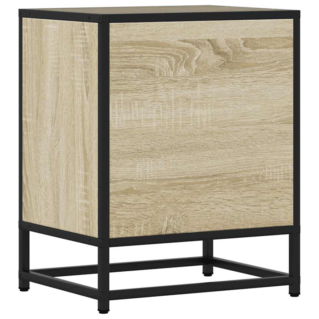 Sonoma Oak Bedside Cabinets, 2 Pcs, 40x31x50 cm, Engineered Wood