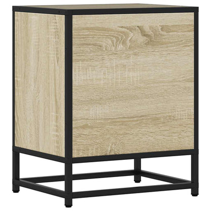 Sonoma Oak Bedside Cabinets, 2 Pcs, 40x31x50 cm, Engineered Wood