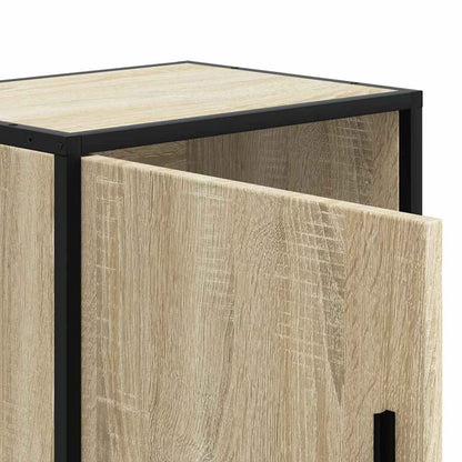 Sonoma Oak Bedside Cabinets, 2 Pcs, 40x31x50 cm, Engineered Wood