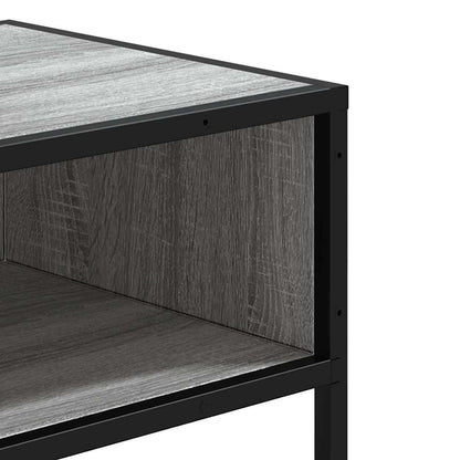 Grey Sonoma Console Table 90x35x80 cm - Elegant Engineered Wood