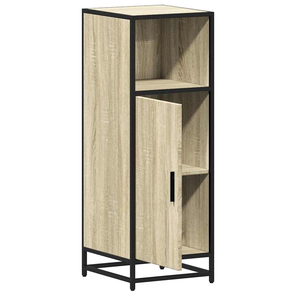 Sonoma Oak Bathroom Cabinet 35x37.5x100 cm - Engineered Wood