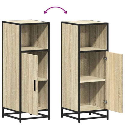 Sonoma Oak Bathroom Cabinet 35x37.5x100 cm - Engineered Wood