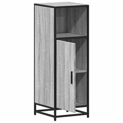 Grey Sonoma Bathroom Cabinet 35x37.5x100 cm - Engineered Wood