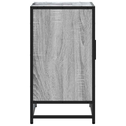 Grey Sonoma Bathroom Sink Cabinet, 65x33x60 cm, Engineered Wood