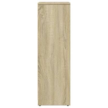 Sonoma Oak Bathroom Cabinet 30x30x95 cm - Engineered Wood