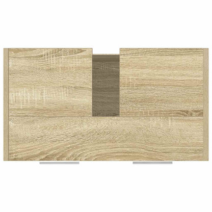 Sonoma Oak Bathroom Sink Cabinet 60x33x60 cm - Engineered Wood