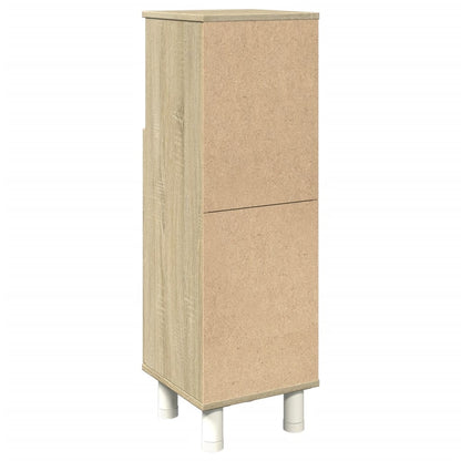 Sonoma Oak Bathroom Cabinet, Engineered Wood, 30.5x30x95 cm