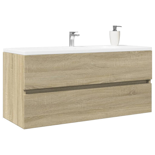 Sonoma Oak Bathroom Sink Cabinet 100x38.5x45cm - Engineered Wood