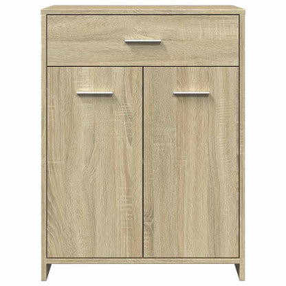 Sonoma Oak Bathroom Cabinet 60x33x80 cm - Engineered Wood