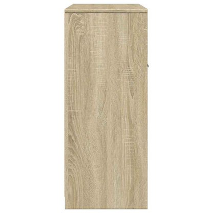 Sonoma Oak Bathroom Cabinet 60x33x80 cm - Engineered Wood