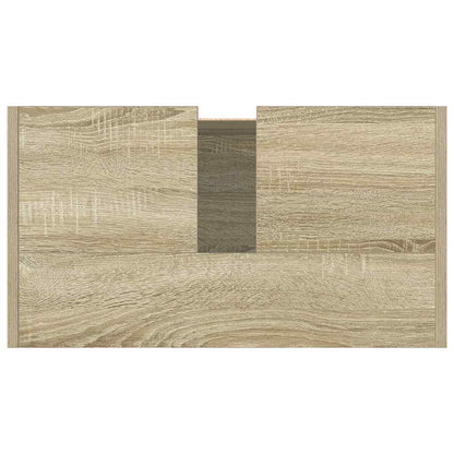 Sonoma Oak Bathroom Cabinet 58x33x60 cm - Engineered Wood